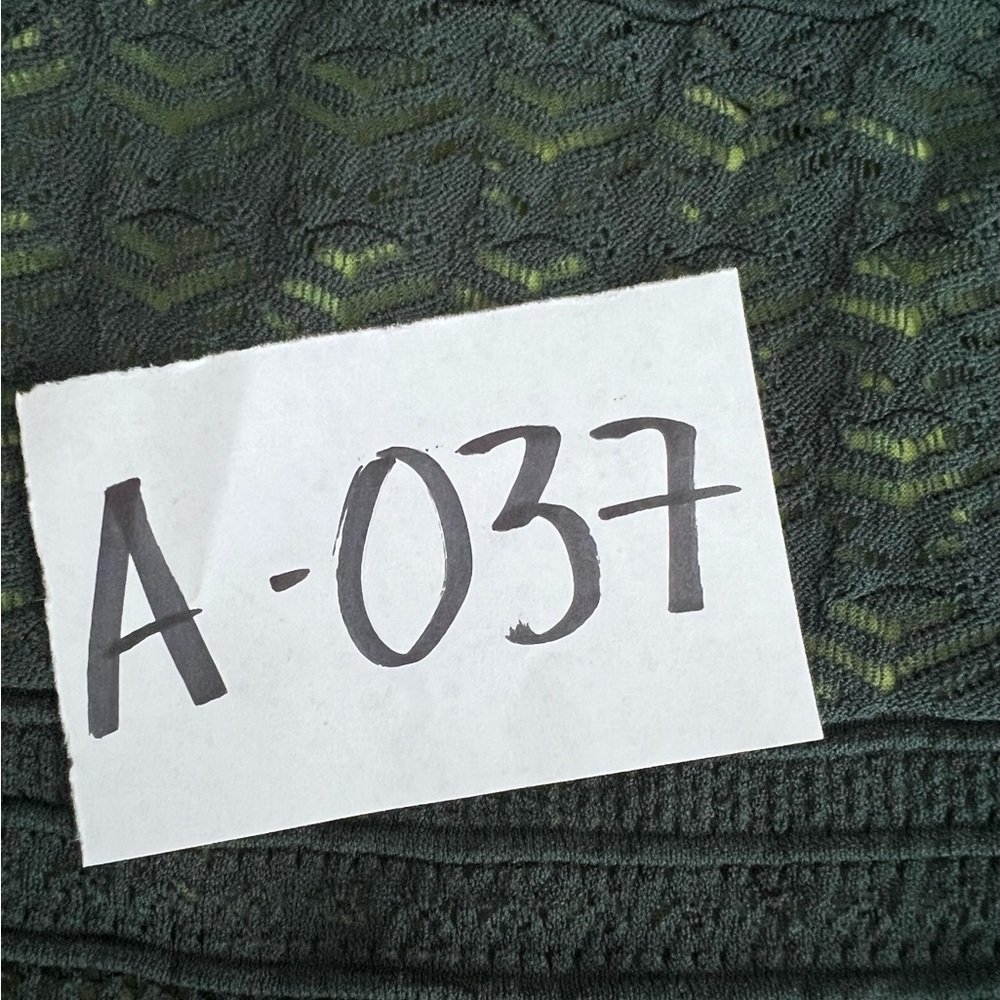 RACHEL Rachel Roy Crochet Knit Overlay Dress in Forest and Lime Green Size XS - Picture 7 of 7
